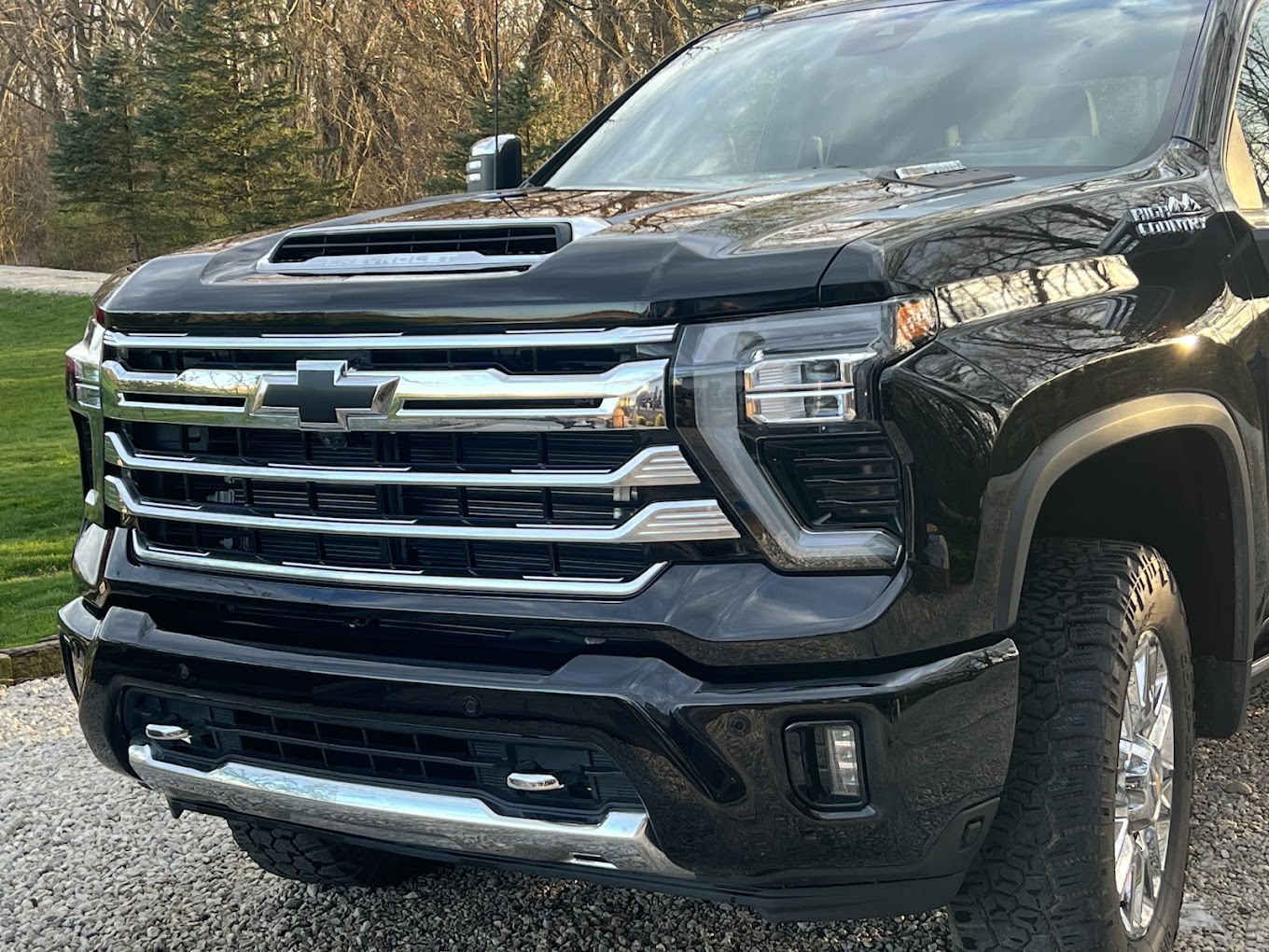 Chevy Silverado HD detailed by BJ's Details